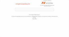 Desktop Screenshot of orangeshowspeedway.net